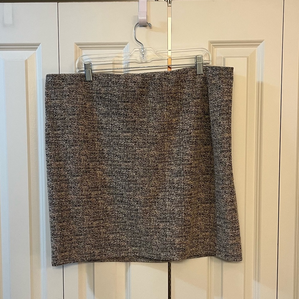 Express Outlet Marled Lined Skirt Size XL